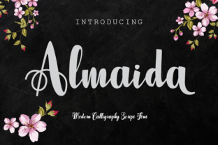 Almaida: A Handwritten Font for Editorial Design