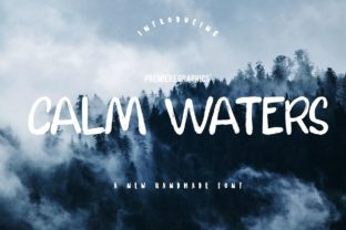 Calm Waters Font for Authentic Branding