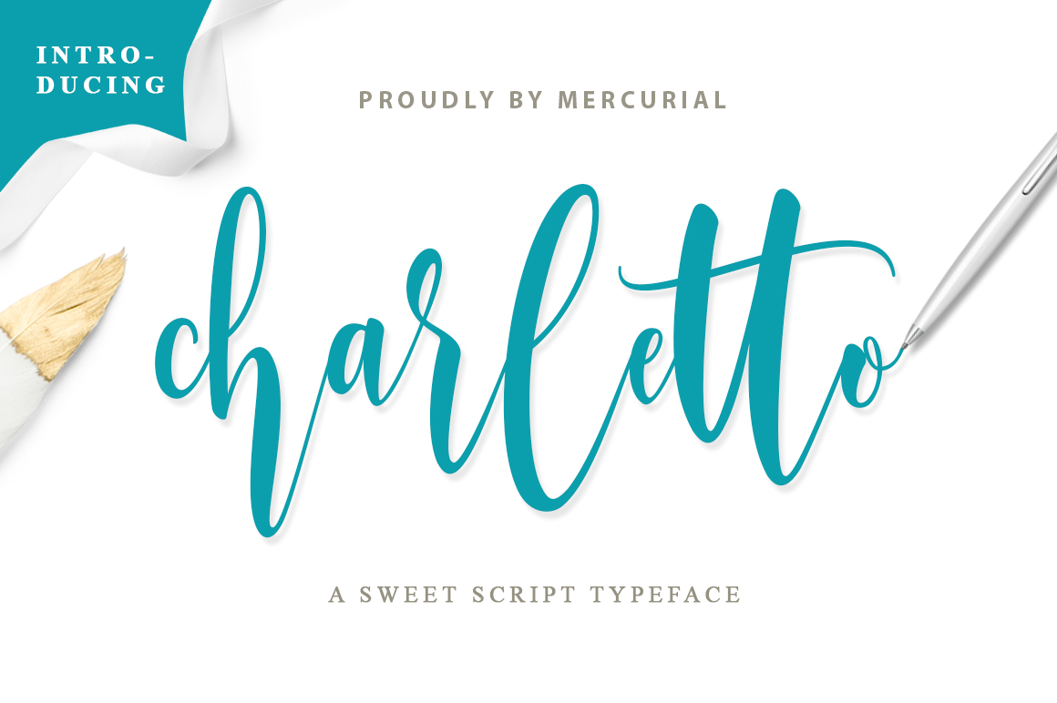 Charletto Font: Sweet Script for Makers