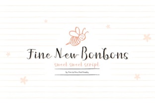 Fine New Bonbons Typeface for Editorial Design