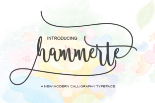 Hammerte: A Script Font for Branding