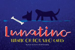 Lunatino: A Handwritten Typeface for Bold Editorial Design