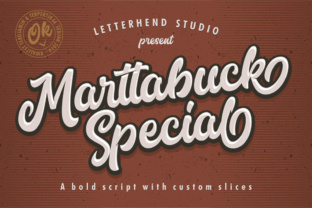 Marttabuck: A Bold Script Font for Clear Campaigns