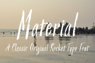 Material Regular: A Bold Typeface for Editorial Design