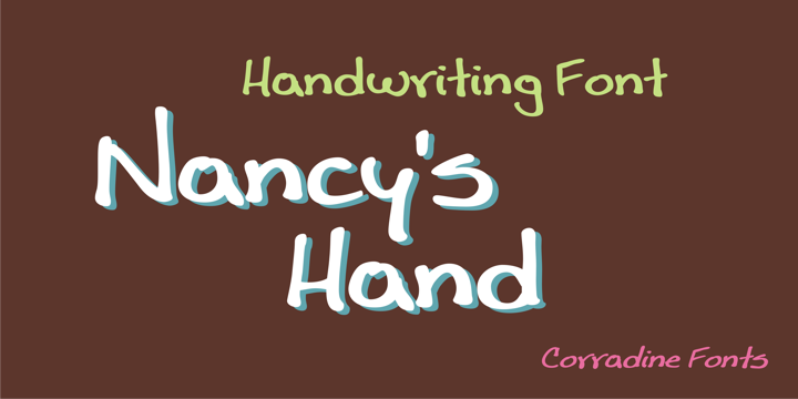Nancy s Hand Family: A Versatile Typeface for Branding
