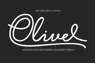 Olive: The Fluid Monoline Font for Modern Brands