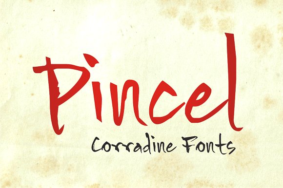 Pincel Family: A Script Font for Makers