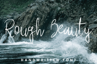 Rough Beauty Font Review for Brand Designers