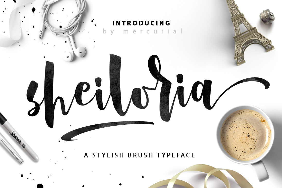 Sheiloria Typeface for Editorial Design