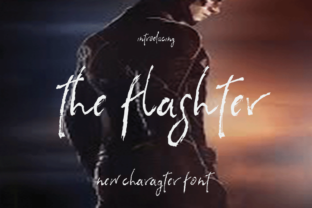 The Flashter Font for Handmade Brands