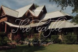 The Kastle: A Delicate Monoline Typeface for Soft Branding